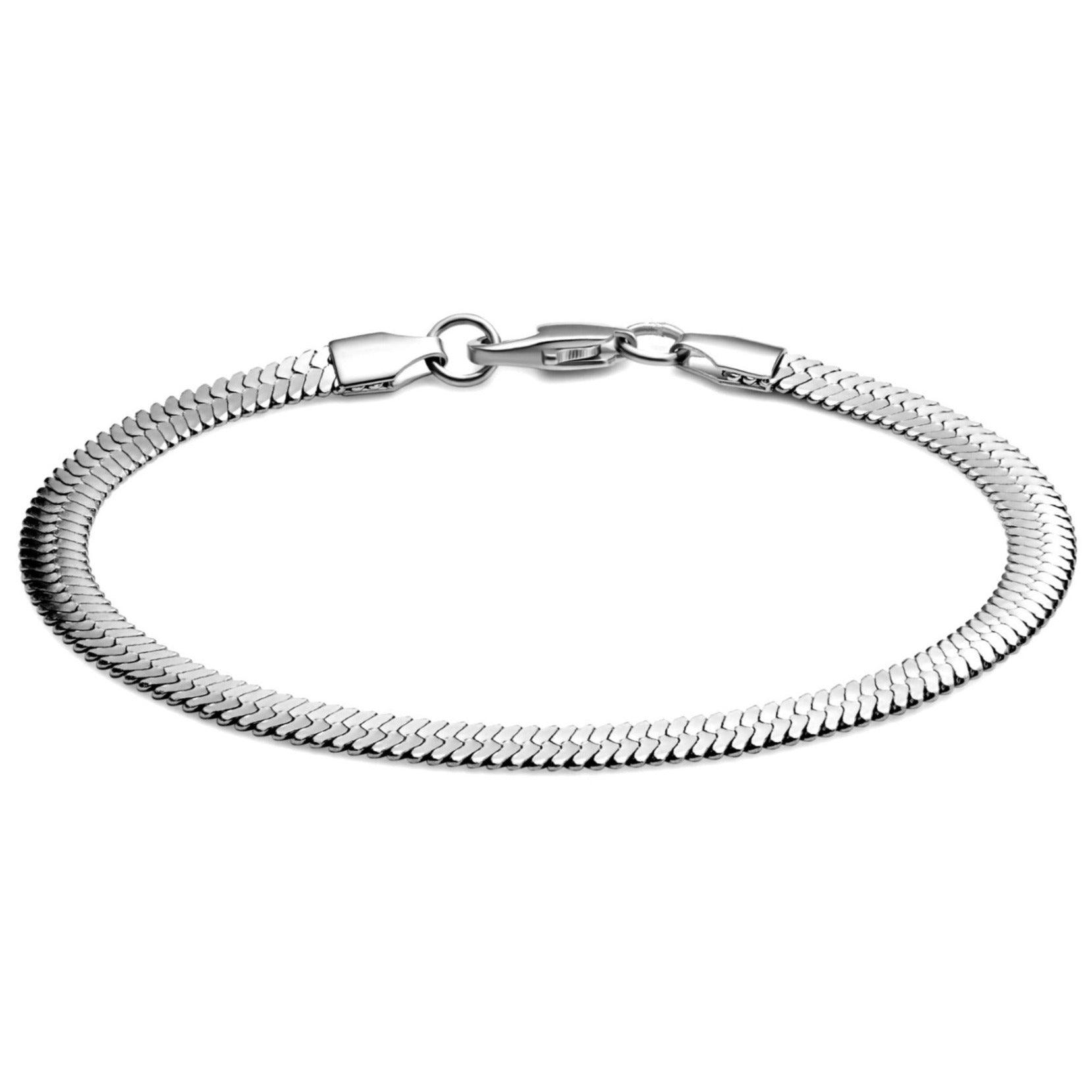 Buy Silver Bracelet Men, Mens Bracelet Thin 1mm Snake Chain, Silver Snake  Bracelet, Minimalist Chain Bracelet, Mens Jewellery by Twistedpendant  Online in India - Etsy