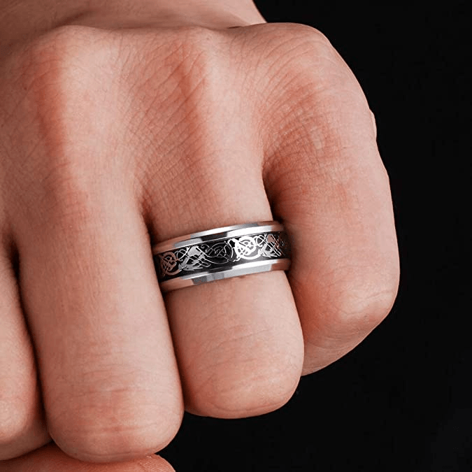 Dragon Pattern Ring – CALITHE